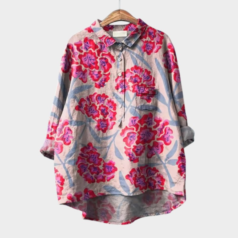 Jasmin | Premium Blouse with Lace