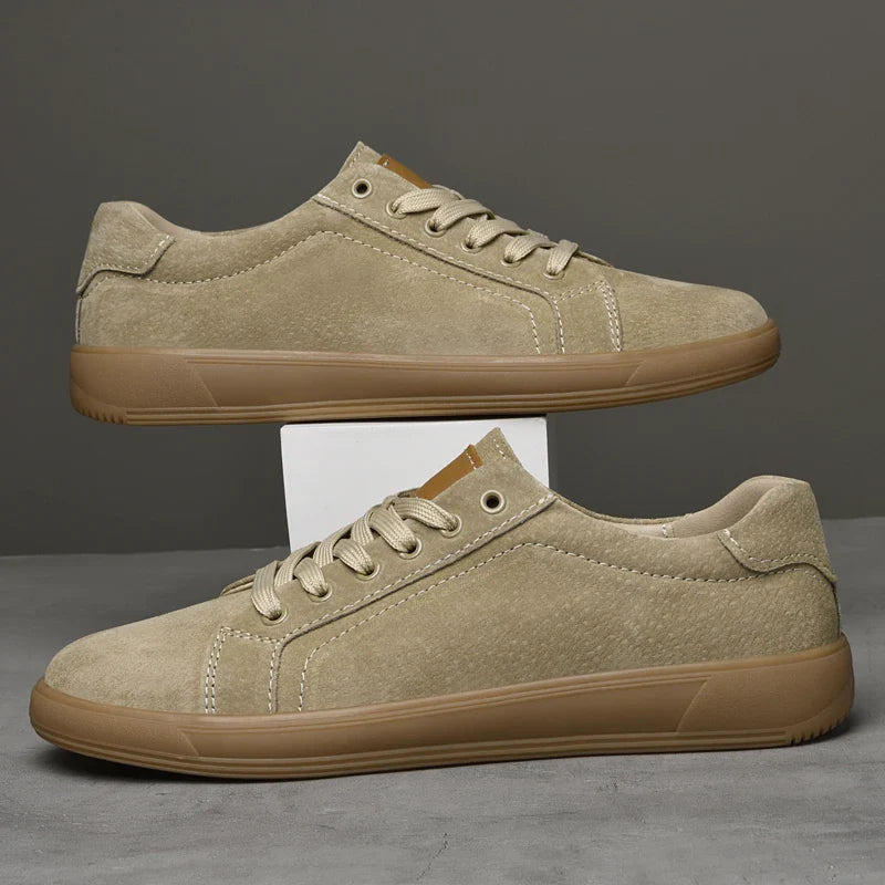 Elegantes zapatos Oxford de piel