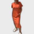 Saskia - Casual Hooded Dress