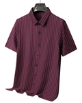 Camisa polo a rayas