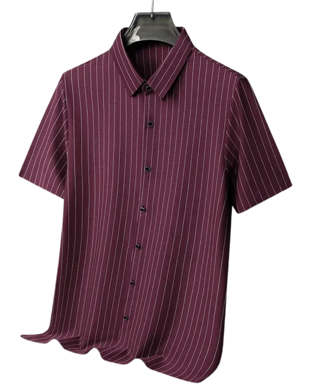 Camisa polo a rayas