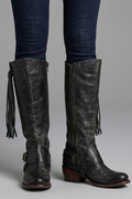 Women's Knee High Boots with Side Zipper for Fall