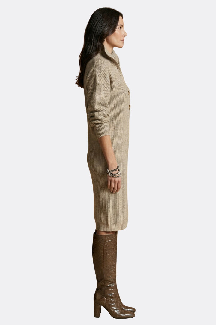 Nora | Ribbed Knit Sweater Dress
