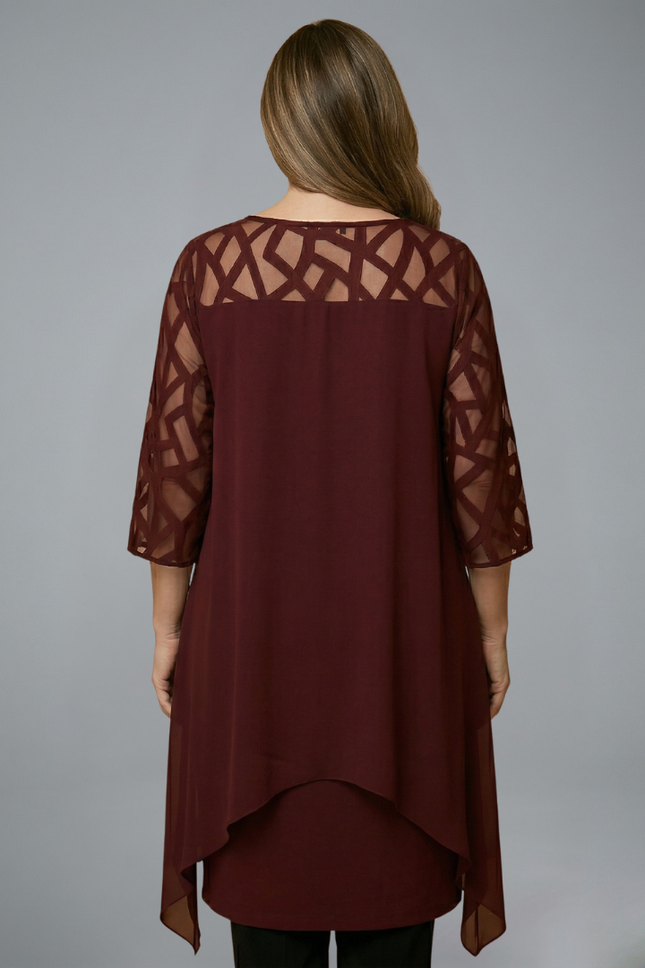 Women S Midi Dress With Adjustable Fit And Short Sleeves
