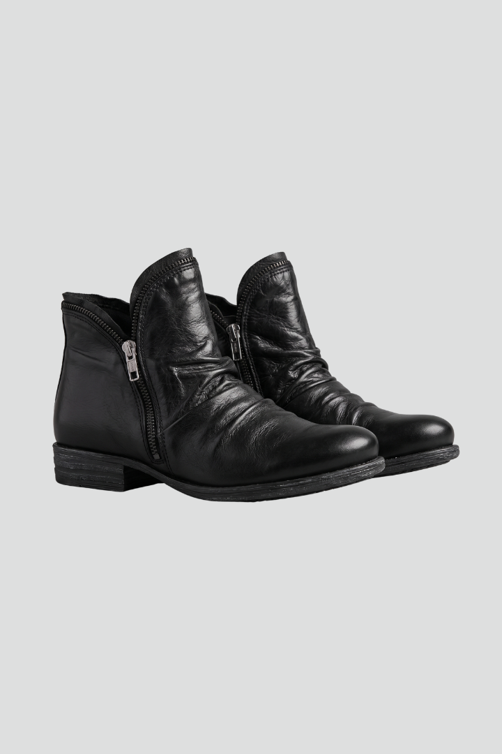 Women's Orthopaedic Ankle Boots with Side Zipper for All-Day Comfort