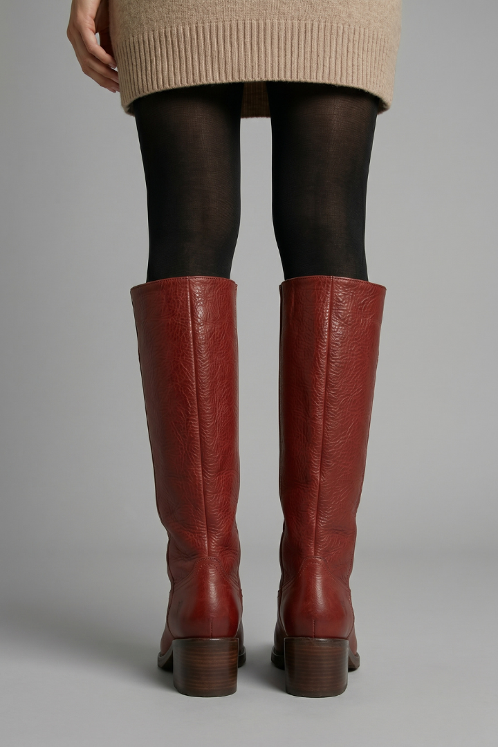 Women's Orthopaedic Boots with Mid Calf Shaft for Fall