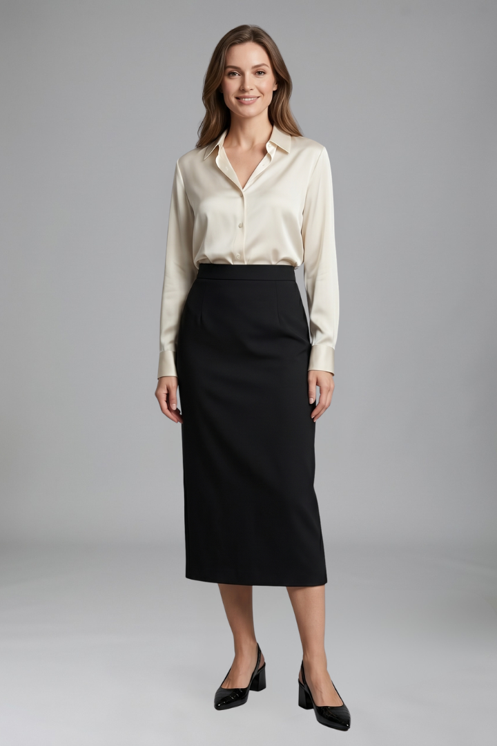 Women's Orthopaedic Heels with Pointed Toe for Office Wear