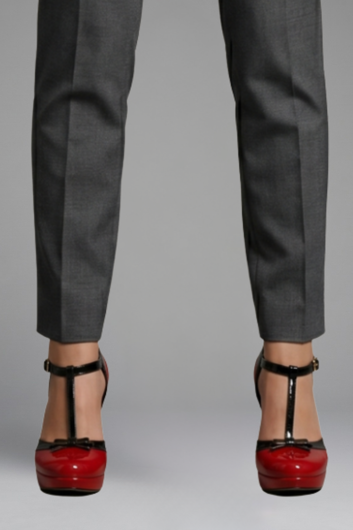 Women's Orthopaedic Heels with T Strap Design for Formal Occasions