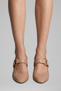 Women's Orthopedic Slingback Heels with Pointed Toe for Everyday Wear