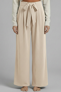 Women’s Palazzo Trousers with Tie Waist and