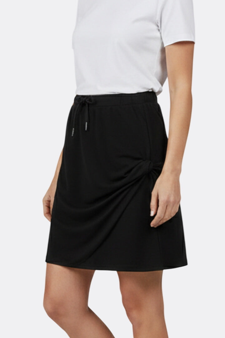 Women’s Skirt with Drawstring Waist and Built-In Shorts