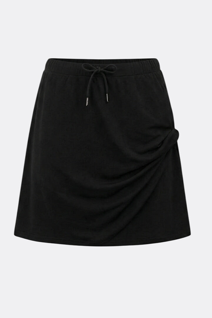 Women’s Skirt with Drawstring Waist and Built-In Shorts