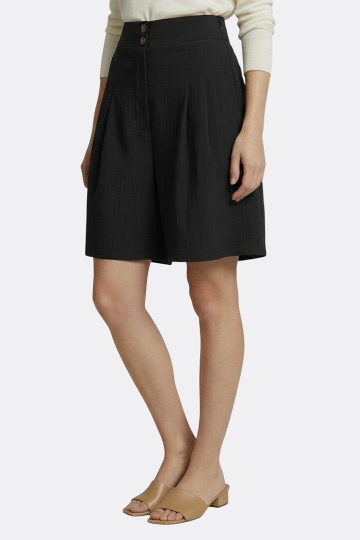 Women’s Skirt with High Waist and Flared Hem