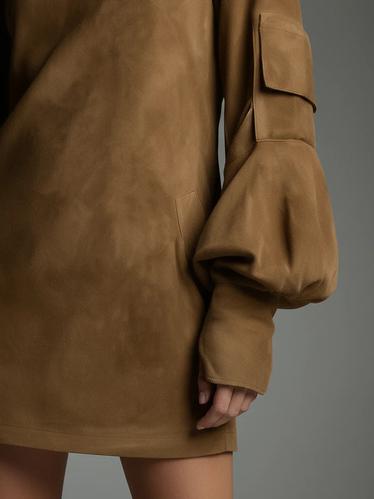 Vienna™ | Elegant Faux-Suede Winter Mini