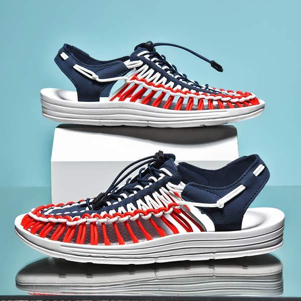 Handwoven comfortable summer shoes