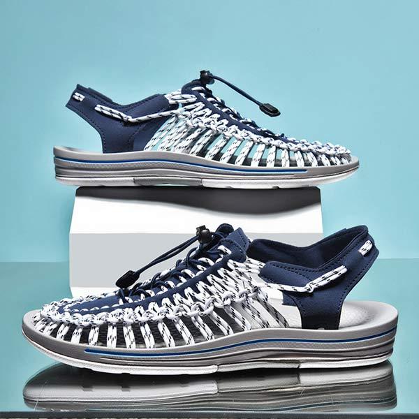 Handwoven comfortable summer shoes