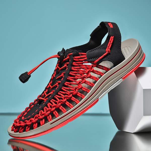 Handwoven comfortable summer shoes