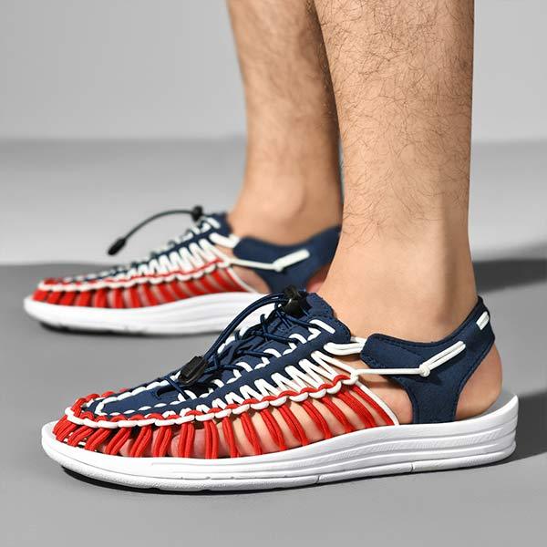 Handwoven comfortable summer shoes