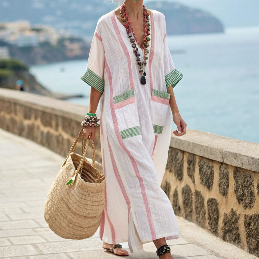 Caftan Dress "Charlotte" – Garden by the Sea