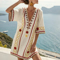 Tunic "Nefertiti" – Gold and Garnet