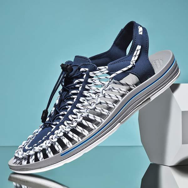 Handwoven comfortable summer shoes