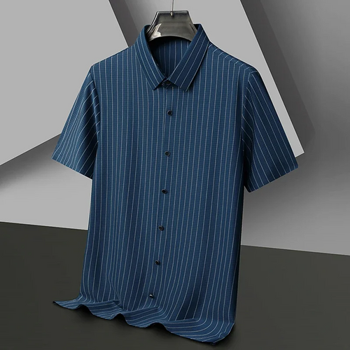 Camisa polo a rayas