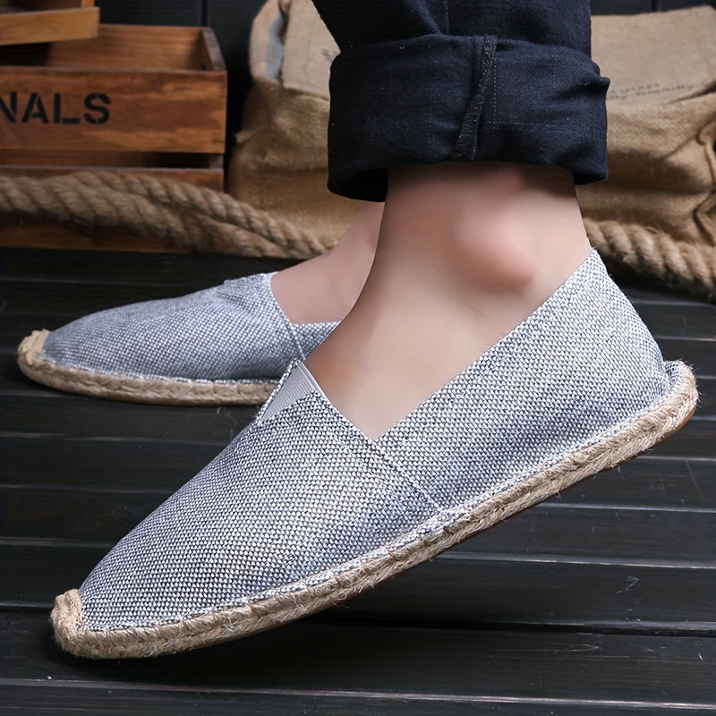 Elegantes alpargatas para hombre