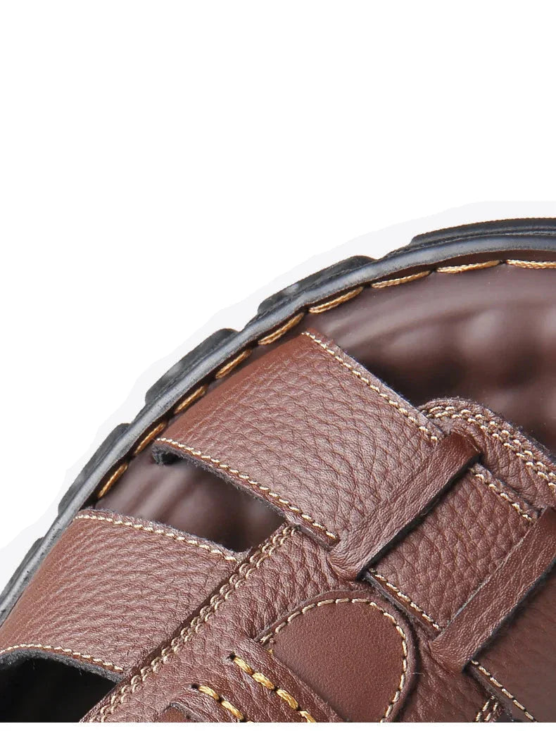 Sandalias de cuero para hombre Comfort Max