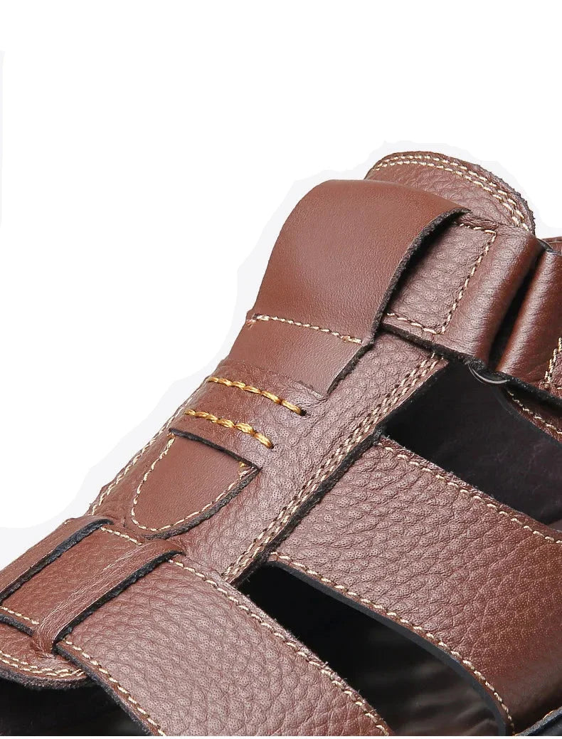 Sandalias de cuero para hombre Comfort Max