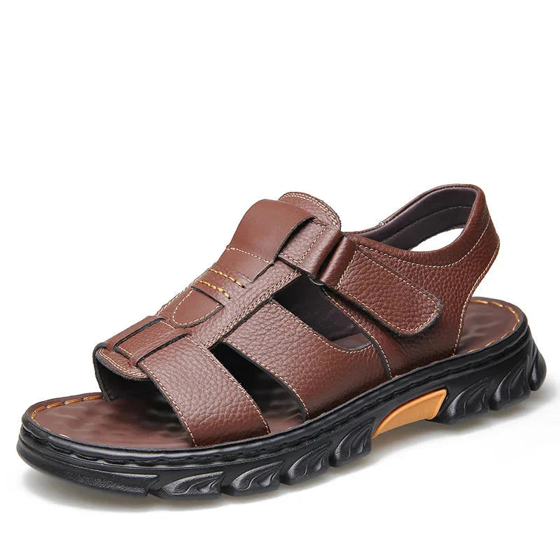 Sandalias de cuero para hombre Comfort Max