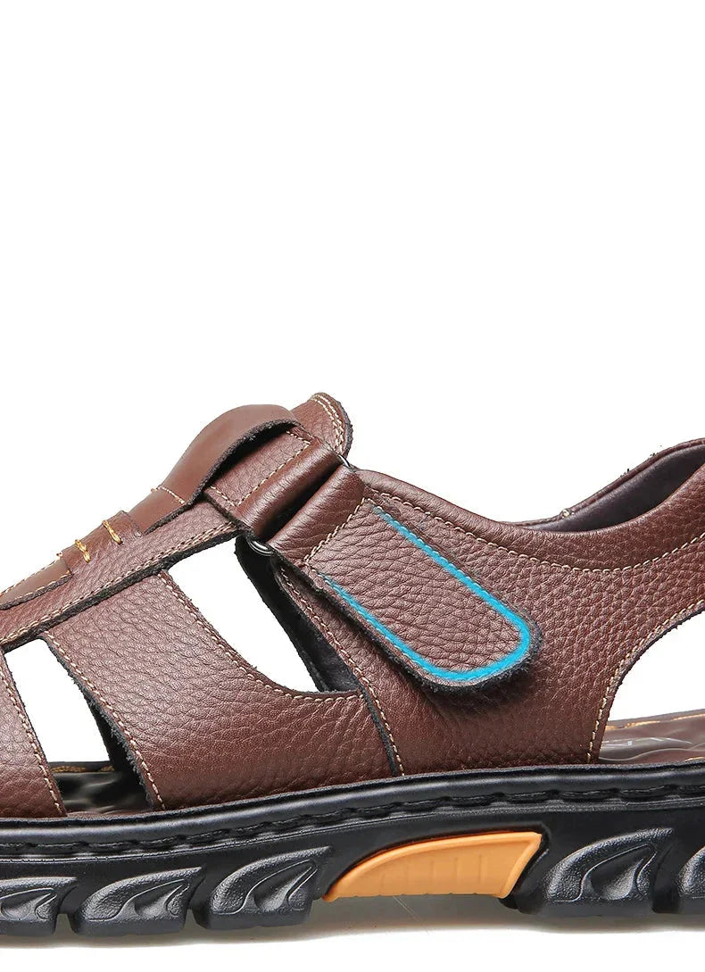 Sandalias de cuero para hombre Comfort Max