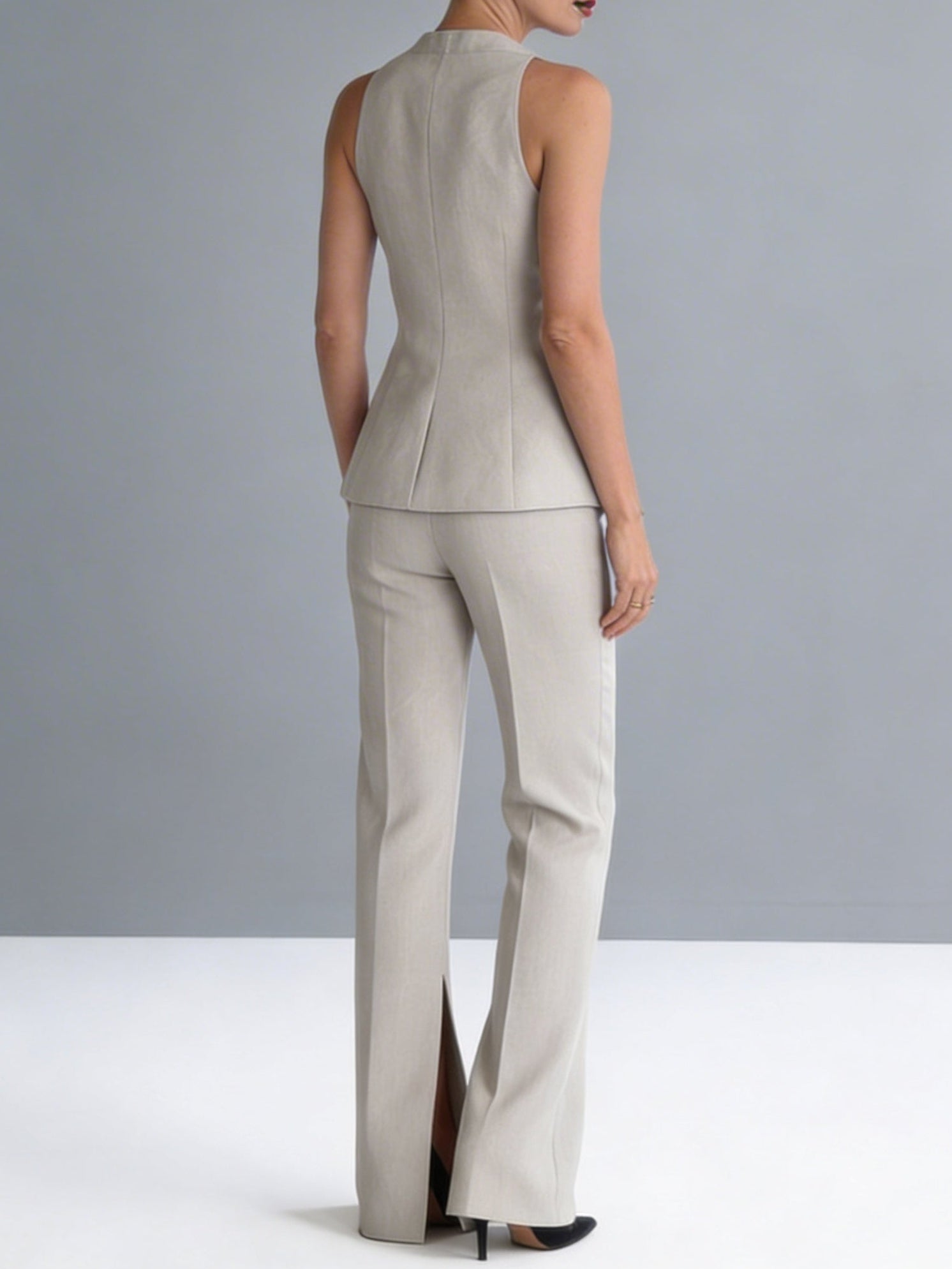 Valeria | Conjunto Elegante de Chaleco y Pantalón