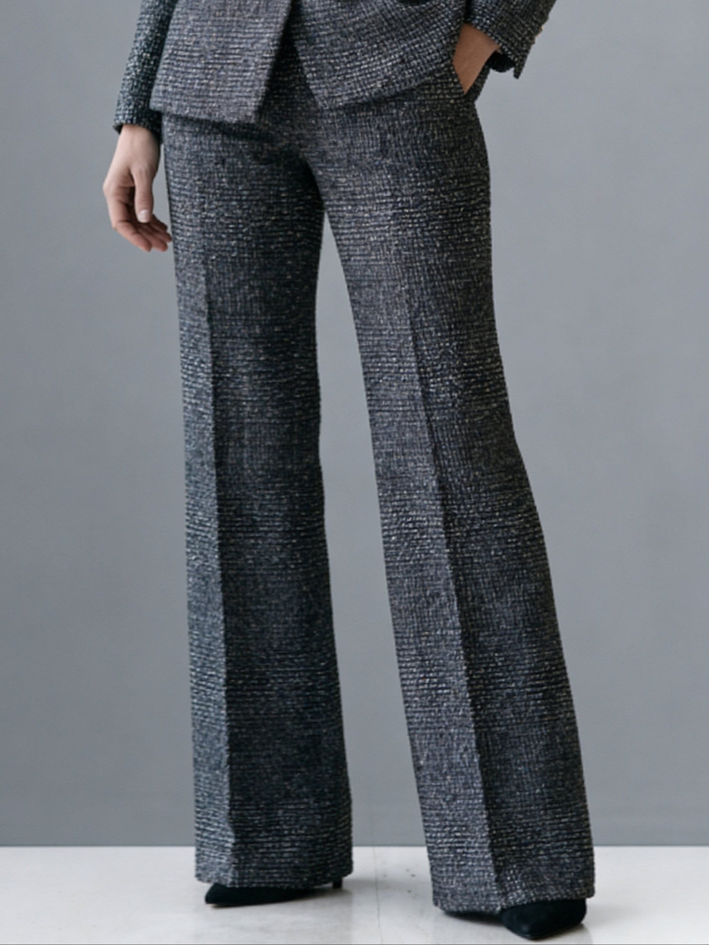 Lorena | Traje de tweed elegante para entretiempo