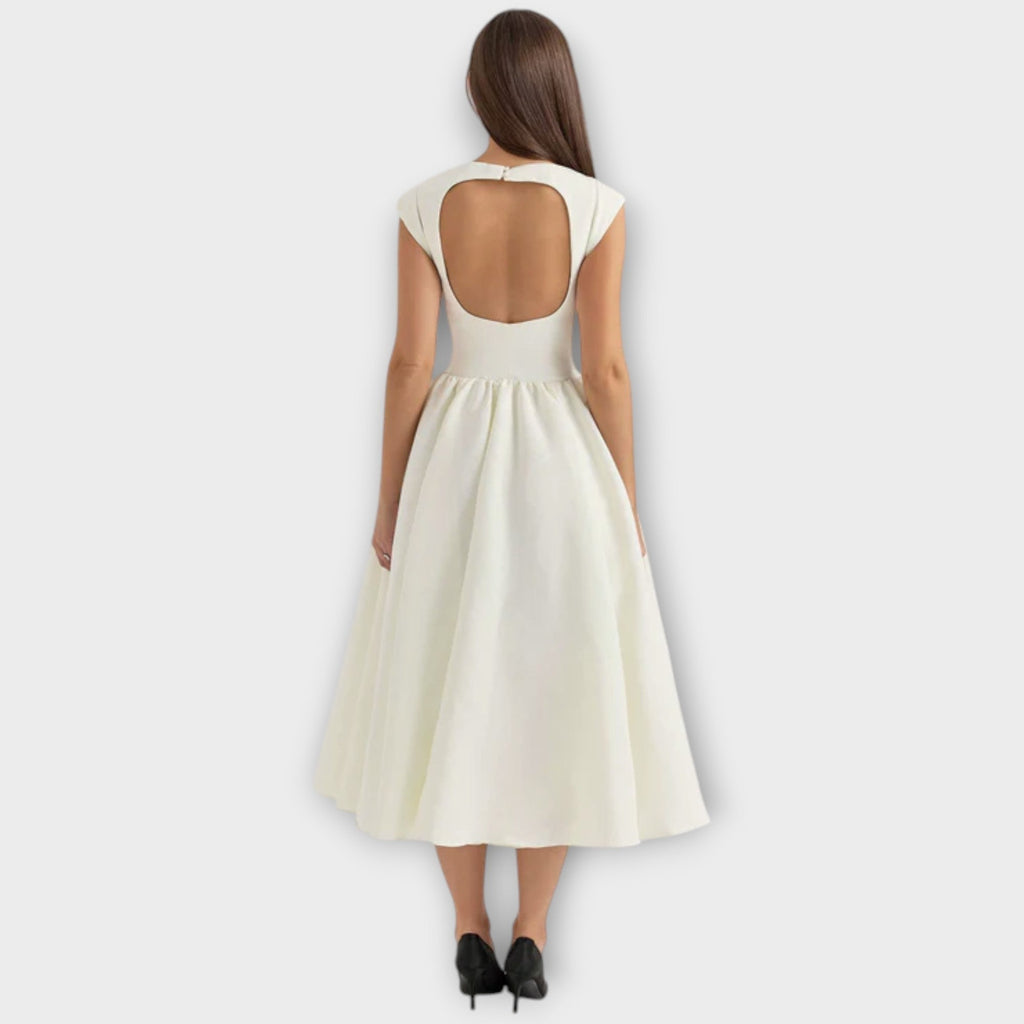 Victoria - Stylish Midi Dress