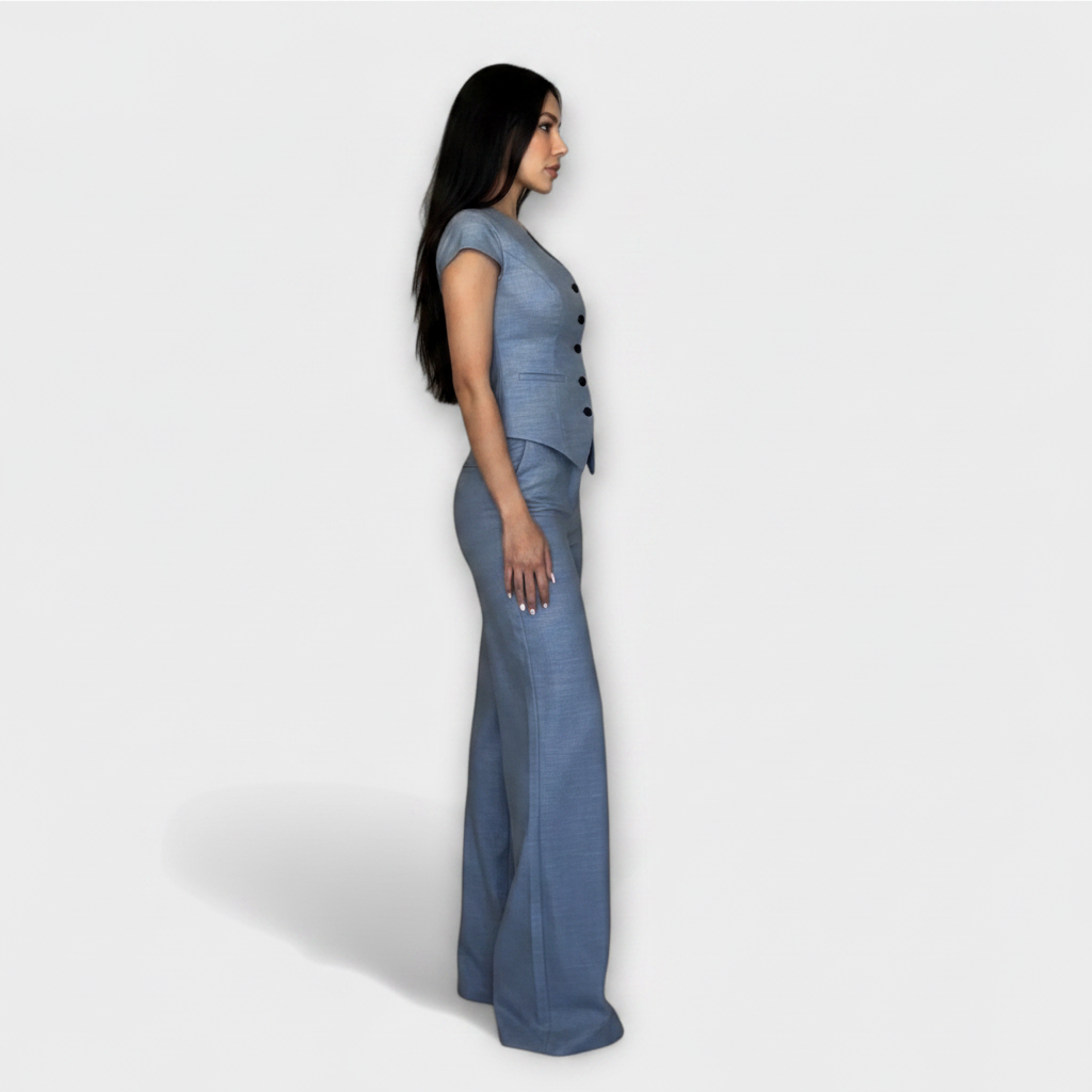 Ivy azul - lateral cuerpo completo