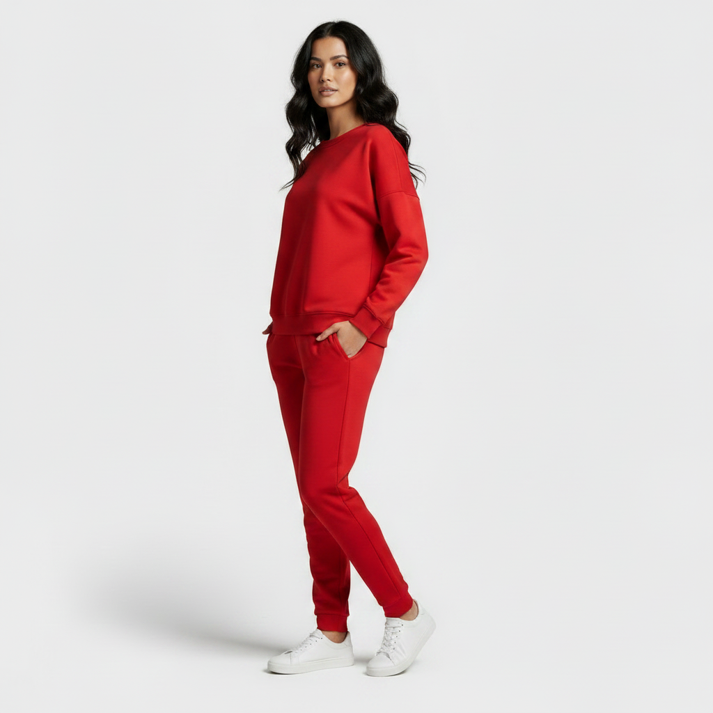 Lucy rojo - lateral 3/4