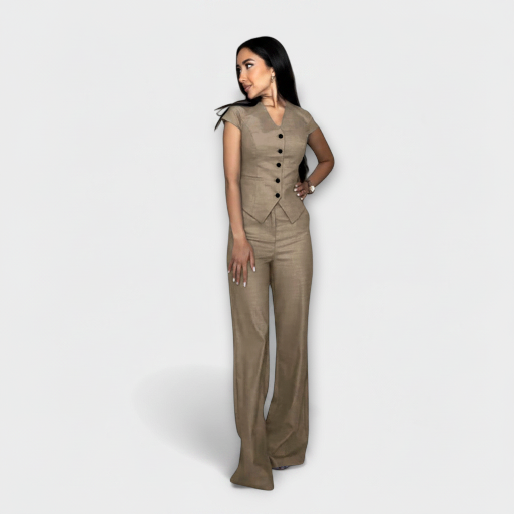 Ivy khaki - lateral cuerpo completo