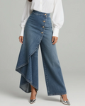 PAZ - Pantalones vaqueros cruzados