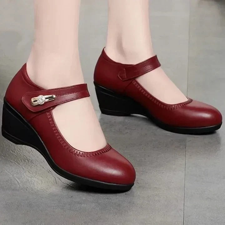 Zapatos de tacón medio elegantes y cómodos