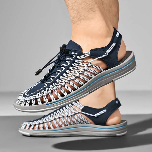 Handwoven comfortable summer shoes