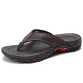 Nexvaron - Men's Leather Flip-Flops