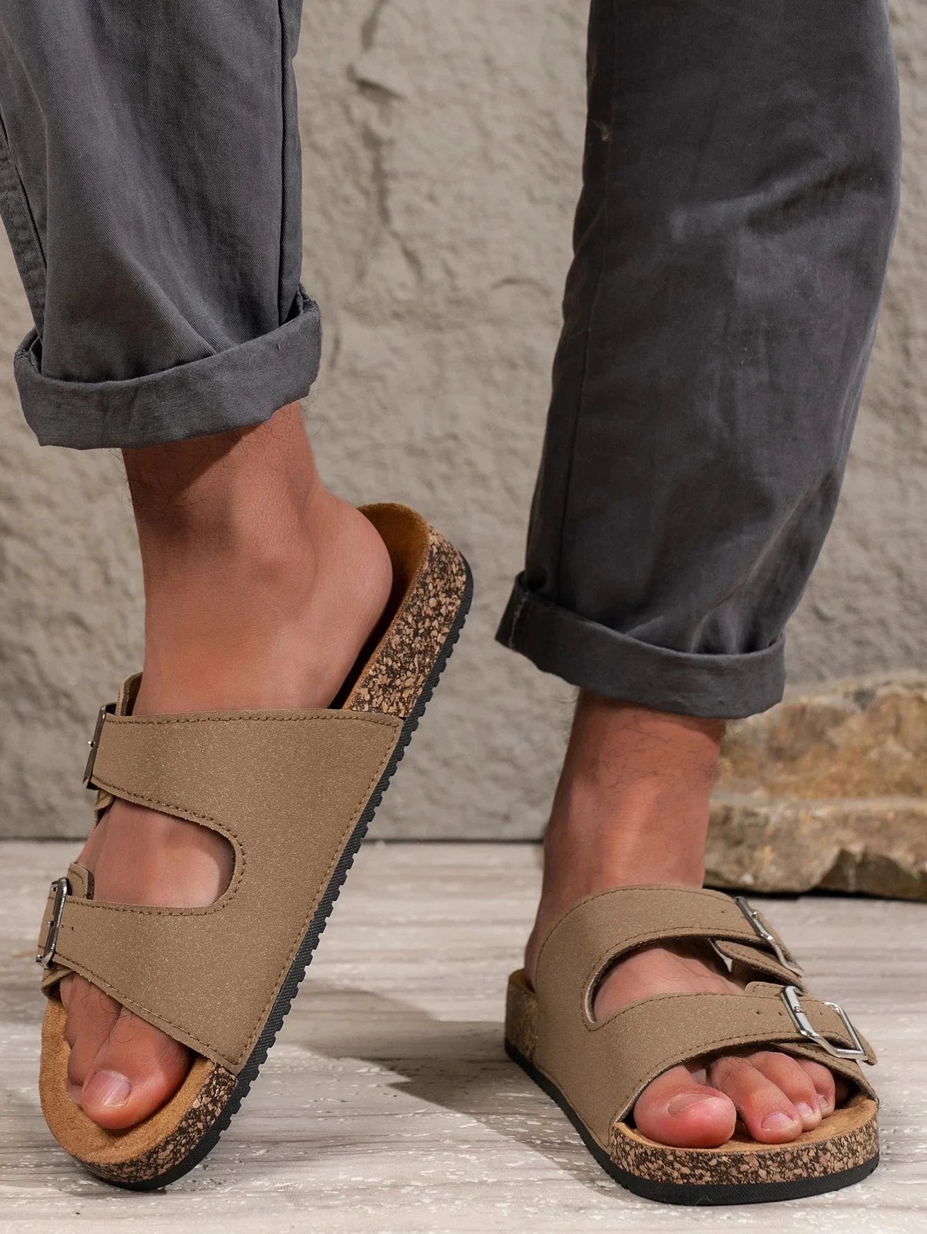 Pantuflas versátiles para hombre Bravon Comfort